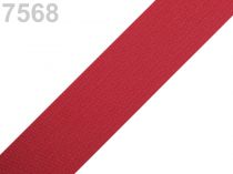 Textillux.sk - produkt Popruh bavlnený šírka 30mm ČESKÝ VÝROBOK - 7568 červená