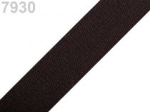 Textillux.sk - produkt Popruh bavlnený šírka 30mm ČESKÝ VÝROBOK - 7930 čokoládová