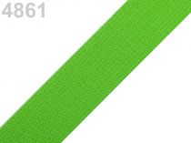 Textillux.sk - produkt Popruh bavlnený šírka 30mm ČESKÝ VÝROBOK - 4861 zelená sv.