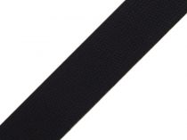 Textillux.sk - produkt Popruh bavlnený šírka 30mm ČESKÝ VÝROBOK - 7001 čierna