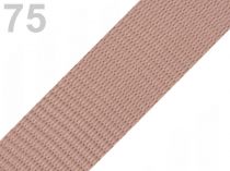 Textillux.sk - produkt Popruh polypropylénový šírka  47-50 mm - 75 hnedá svetlá