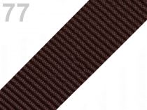 Textillux.sk - produkt Popruh polypropylénový šírka  47-50 mm - 77 hnedá tmavá