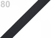 Textillux.sk - produkt Popruh polypropylénový šírka 15 mm - 80 šedá kalná