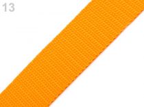 Textillux.sk - produkt Popruh polypropylénový šírka 20 mm - 13 oranžovožltá