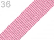 Textillux.sk - produkt Popruh polypropylénový šírka 40 mm - 36 ružová sv.