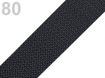 Textillux.sk - produkt Popruh polypropylénový šírka 40 mm - 80 šedá kalná