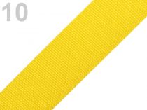 Textillux.sk - produkt Popruh polypropylénový šírka 40 mm - 10 žltá