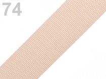 Textillux.sk - produkt Popruh polypropylénový šírka 40 mm - 74 béžová svetlá