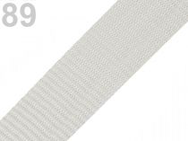 Textillux.sk - produkt Popruh polypropylénový šírka 40 mm - 89 šedá holubia