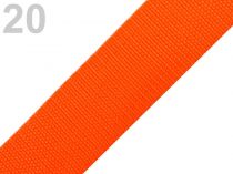Textillux.sk - produkt Popruh polypropylénový šírka 40 mm - 20 oranžová  