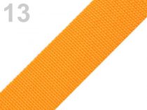 Textillux.sk - produkt Popruh polypropylénový šírka 40 mm - 13 oranžovožltá