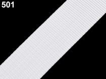 Textillux.sk - produkt Popruh polypropylénový šírka 40 mm typ BX - 501 biela