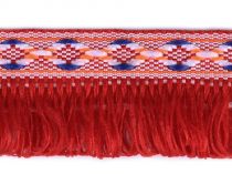 Textillux.sk - produkt Prámik indiánsky s dvojitými strapcami šírka 27 mm