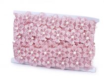 Textillux.sk - produkt Prámik kvet s perlou na monofile šírka 35 mm