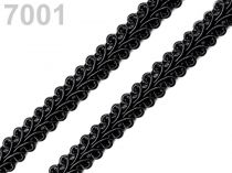 Textillux.sk - produkt Prámik šírka 10 mm  - 7001 čierna