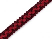 Textillux.sk - produkt Prámik šírka 12 mm - 7 (20/16) bordó červená