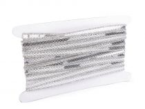 Textillux.sk - produkt Prámik so sklenenými brúsenými kamienkami šírka 10 mm nažehľovací