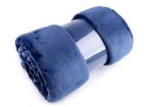 Textillux.sk - produkt Predĺžená deka fleece 160x220 cm - 11 modrá