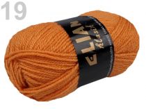 Textillux.sk - produkt Priadza pletacia 50g Elian Klasik - 19 (4946) oranžová tmavá