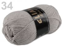 Textillux.sk - produkt Priadza pletacia 50g Elian Klasik - 34 (130) šedá svetlá