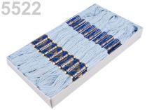 Textillux.sk - produkt Priadza vyšívacia Mouline  CZ - 5522 Blue Glass