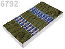 Textillux.sk - produkt Priadza vyšívacia Mouline  CZ - 6792 Military Olive