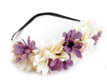Textillux.sk - produkt Pružná čelenka s kvetmi