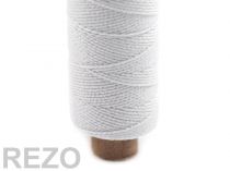 Textillux.sk - produkt Pružná niť Ø1 mm návin 30 m - REZ00 biela