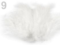 Textillux.sk - produkt Pštrosie perie dĺžka 12-17 cm - 9 biela