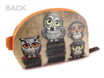 Textillux.sk - produkt Puzdro / malá kozmetická taška Santoro Owls 10x15 cm