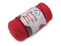 Textillux.sk - produkt Recyklovaná bavlnená priadza Cotton Makrome 250 g - 10 (24) červená