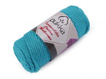 Textillux.sk - produkt Recyklovaná bavlnená priadza Cotton Makrome 250 g - 12 (15) modrá azuro