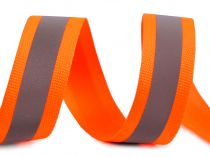 Textillux.sk - produkt Reflexná páska šírka 20 mm na tkanině - 2 oranžová  