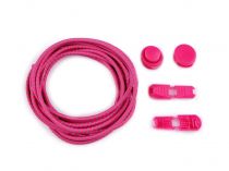 Textillux.sk - produkt Reflexné elastické šnúrky dĺžka 120 cm - 7 (12) pink