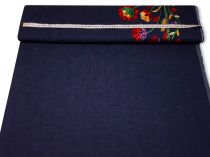 Textillux.sk - produkt Rifľová látka s bordúrou pestrý kvet 145 cm
