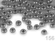 Textillux.sk - produkt Rokajl 6/0 - 4 mm perleťový, nepriehľadný - 156 šedá