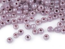 Textillux.sk - produkt Rokajl 6/0 - 4 mm perleťový, nepriehľadný - 148 lilavá