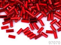 Textillux.sk - produkt Rokajl Preciosa hladké tyčky 4,5 mm - 97050 červená