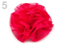 Textillux.sk - produkt Ruža do vlasov Ø 100mm LENKA - 5 malinová
