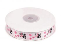 Textillux.sk - produkt Rypsová stuha kravičky šírka 15 mm 