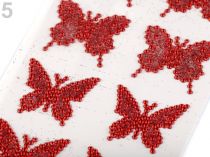 Textillux.sk - produkt Samolepiaca dekorácia motýľ  - 5 červená