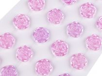 Textillux.sk - produkt Samolepiace ruže Ø11 mm - 5 fialová lila svetlá