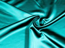 Textillux.sk - produkt Satén elastický matný šírka 140 cm  - 7 - 0663 tyrkysová