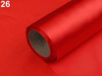 Textillux.sk - produkt Satén jednostranný šírka 14 cm - 26 červená