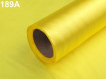 Textillux.sk - produkt Satén jednostranný šírka 14 cm - 189A žltá   svetlá