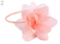Textillux.sk - produkt Saténová čelenka do vlasov s kvetom