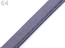 Textillux.sk - produkt Saténová paspulka šírka 10 mm - 64 šedá