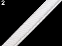 Textillux.sk - produkt Saténová paspulka šírka 10 mm - 2 biela