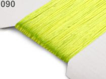 Textillux.sk - produkt Saténová šnúra Ø1 mm - 90 žltá   neon
