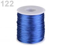 Textillux.sk - produkt Saténová šnúra Ø1 mm - 122 modrá
